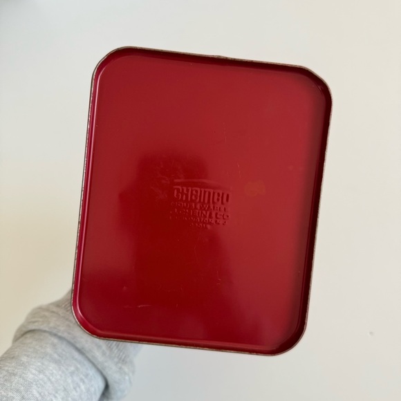 4M Cheinco Strawberry Shortcake Picnic Basket Metal Pail 1980's Vintage - Picture 4 of 5